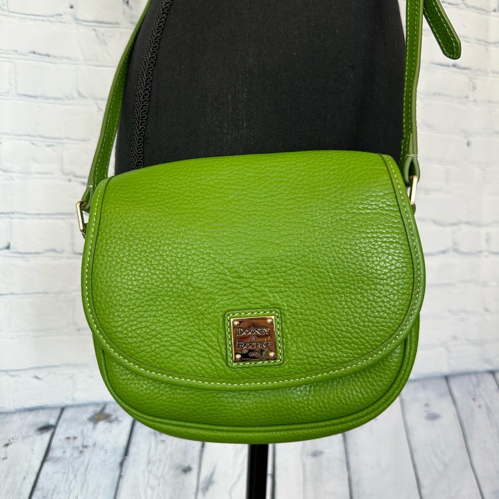 Dooney & Bourke Pebble Grain Hallie Crossbody, Green